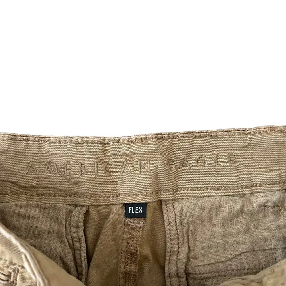 American Eagle Athletic Skinny Tan Pants Sz 31x32